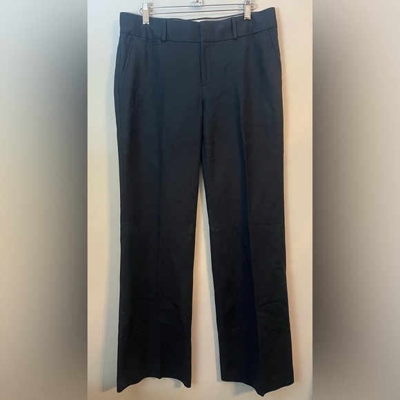 Banana Republic Women's The Martin Fit Sleek Black Trouser Size 8 - Picture 2 of 11